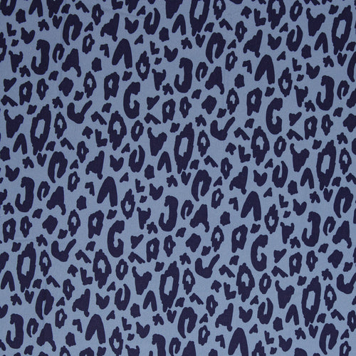 Viskose Webware Happy Leo by Cherry Picking 20 cm x 150 cm blau
