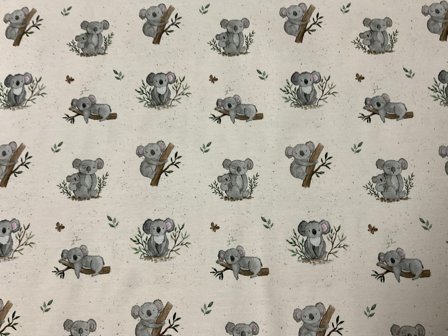 Baumwolljersey Australien by Christiane Zielinski Koalas auf Creme Swafing ab 20 cm