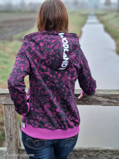 Bordüren French Terry Woodland Kombistoff by Thorsten Berger ab 20 cm